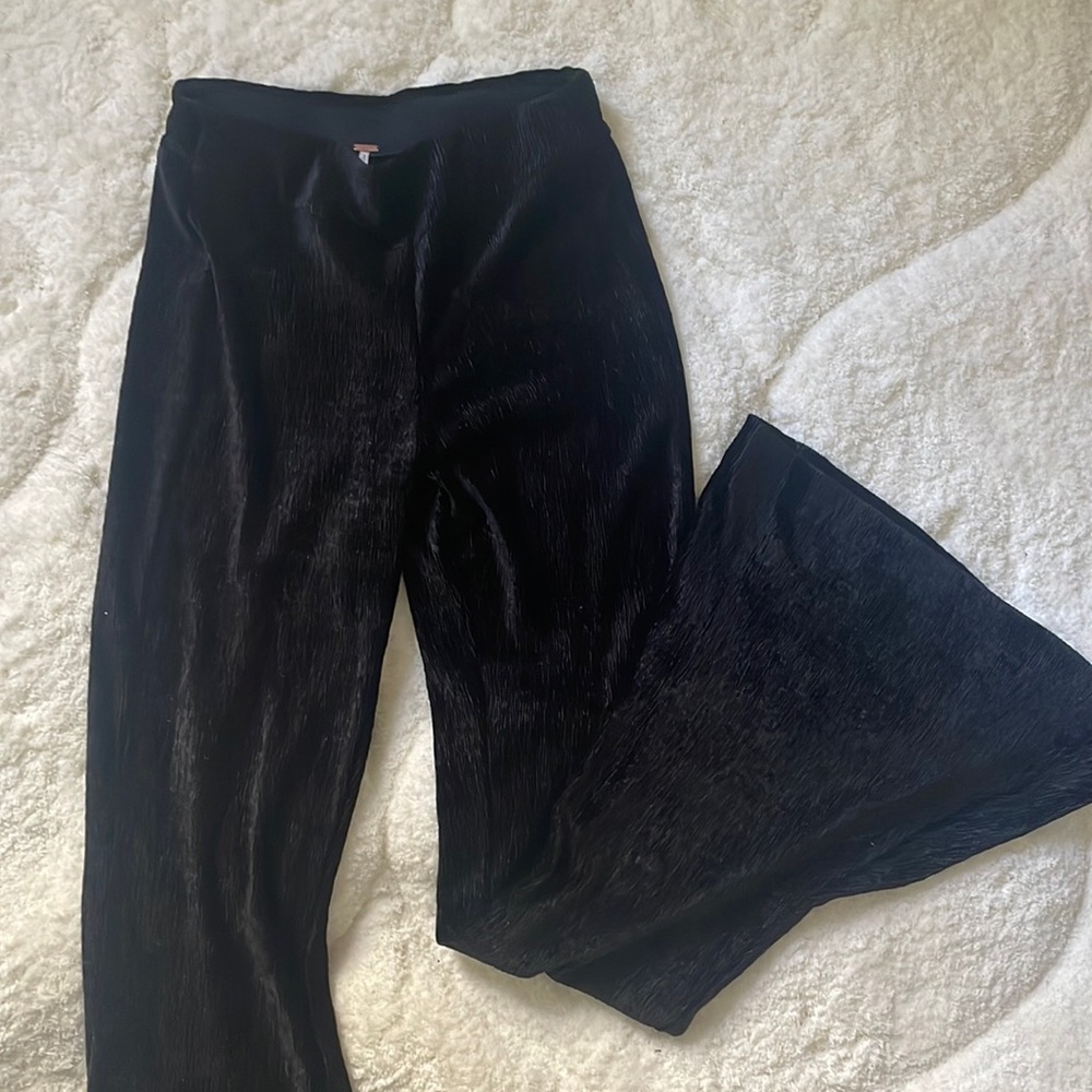 Free People Velvet Flare Pants